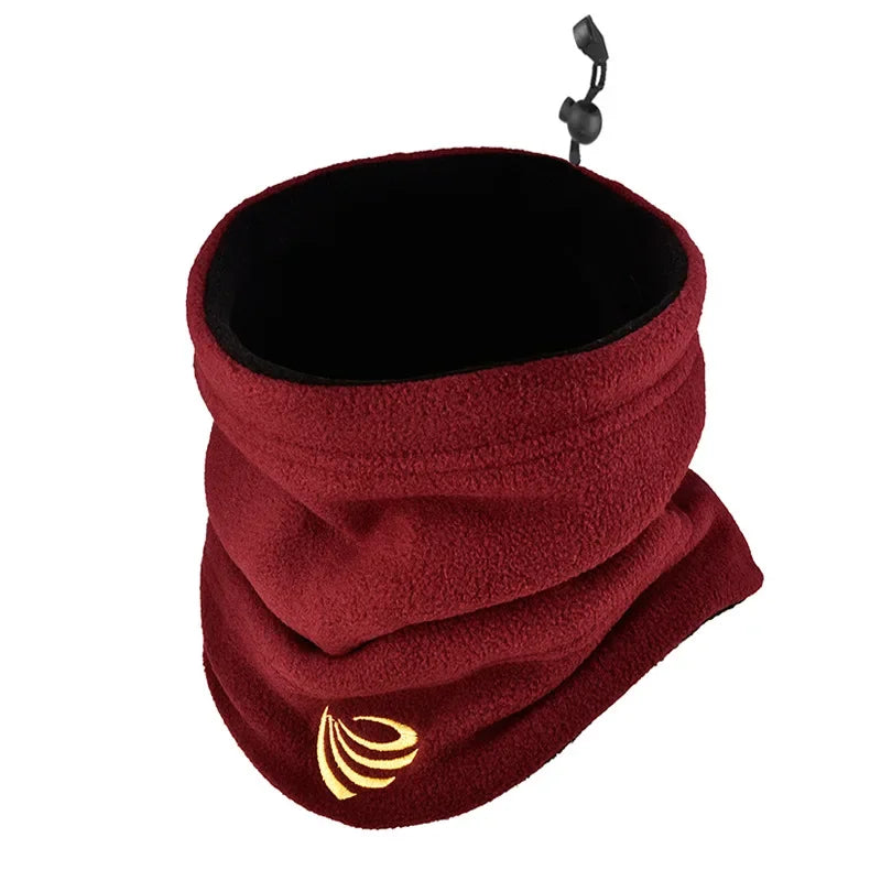 Winter Neck Warmer Thermal Fleece Ski Mask Thick Tube Gaiter Face Scarf Windproof Men Women Bandana Cycling Outdoor Headband