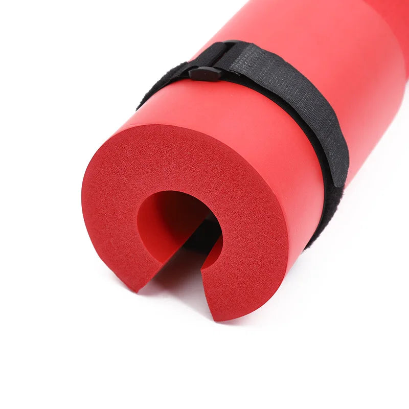 Fitness Weightlifting Squat Foam Neck Guard Barbell Sleeve Sports Dumbbell Bar Shoulder Back Protective Pad With Strap For Gym