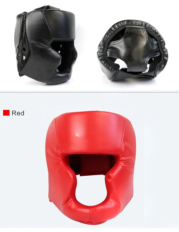 Kids Boxing Headgear Men Women Karate Muay Thai Head Protector Boxing Safety Helmet MMA Fighting Adult Child Taekwondo Equipment