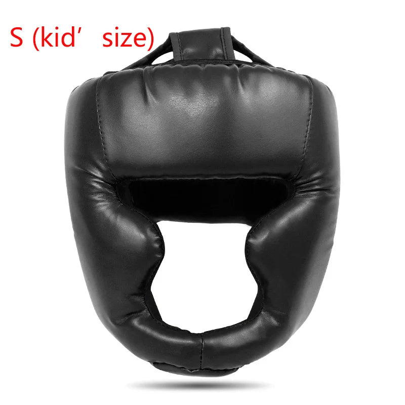 Kids Boxing Headgear Men Women Karate Muay Thai Head Protector Boxing Safety Helmet MMA Fighting Adult Child Taekwondo Equipment