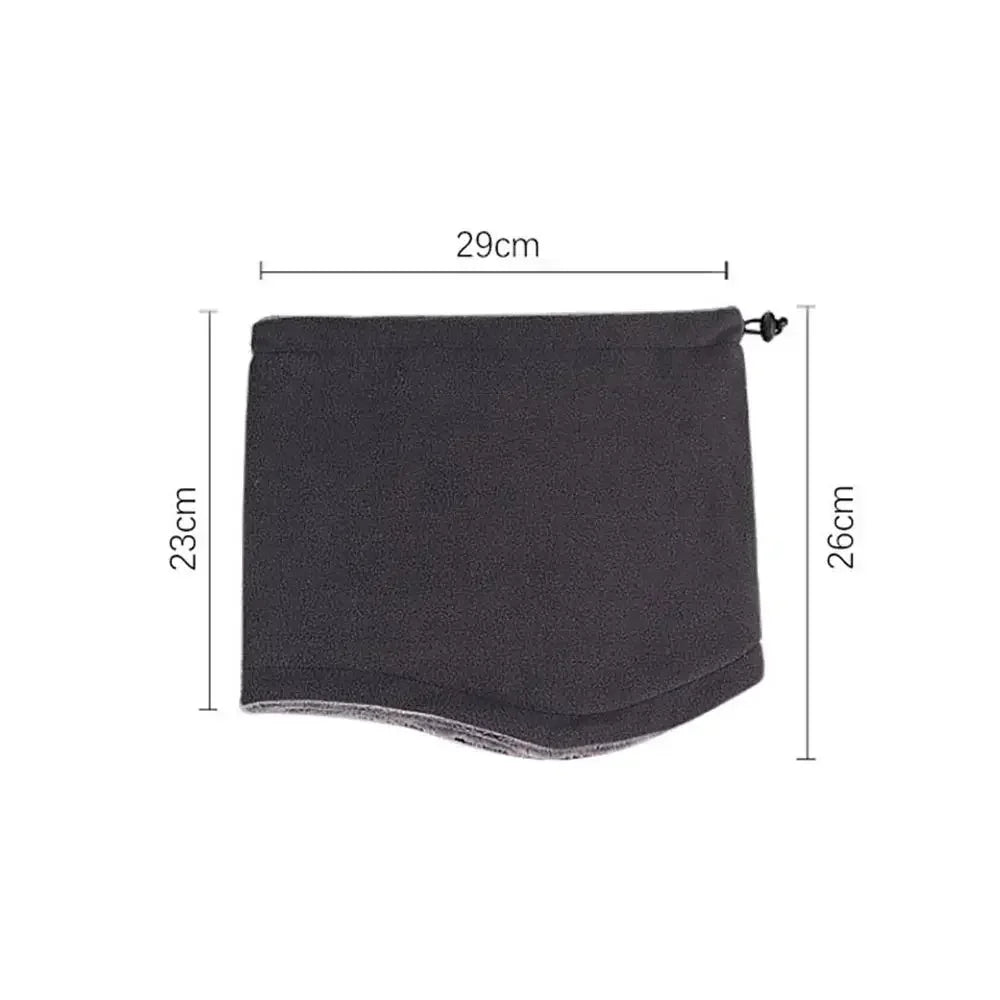 Winter Neck Warmer Thermal Fleece Ski Mask Thick Tube Gaiter Face Scarf Windproof Men Women Bandana Cycling Outdoor Headband