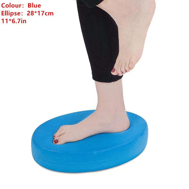 Soft Balance Pad TPE Yoga Mat Foam Exercise Pad Thick Balance Cushion Fitness Yoga Pilates Balance Board for Physical Therapy