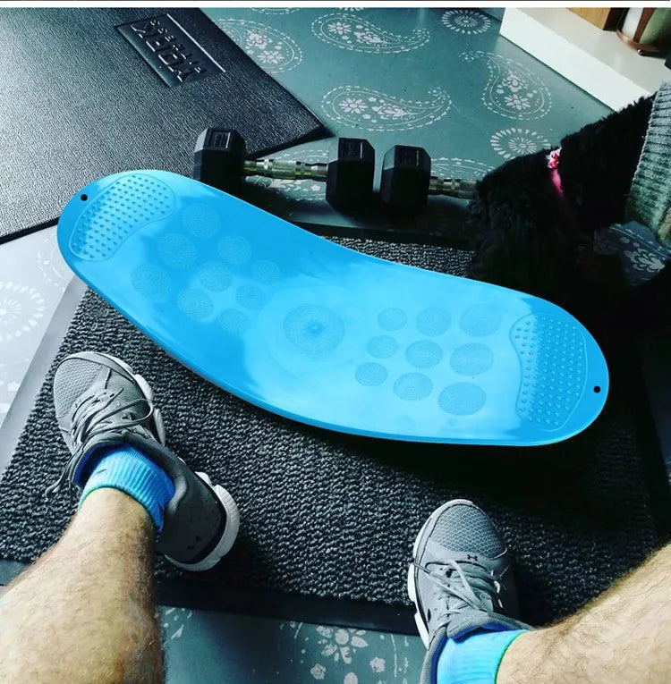 Fitness Twister Balance Board Trainer Aerobic Indoor Exercise Simply Fit Wobble Board Yoga Balance Home Fitness Board new
