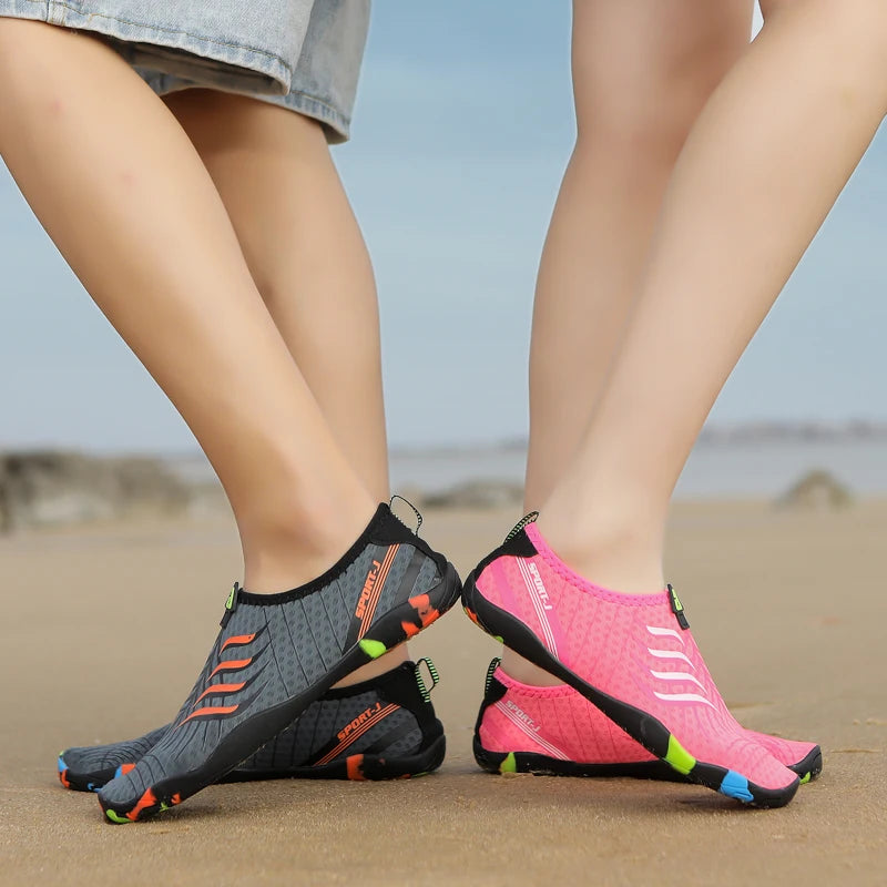 Mens Water Shoes Unisex Beach Sneaker Man Quick-Dry Aqua Socks Pool Shoes Wading Aerobics Barefoot Shoes
