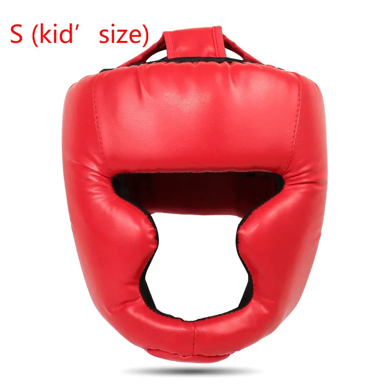 Kids Boxing Headgear Men Women Karate Muay Thai Head Protector Boxing Safety Helmet MMA Fighting Adult Child Taekwondo Equipment