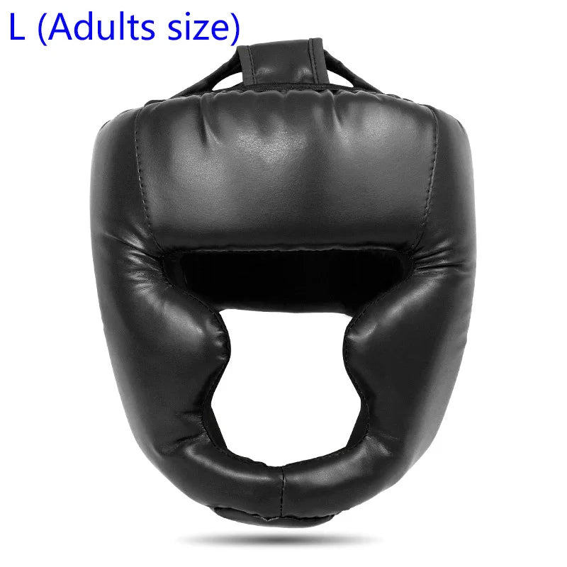 Kids Boxing Headgear Men Women Karate Muay Thai Head Protector Boxing Safety Helmet MMA Fighting Adult Child Taekwondo Equipment