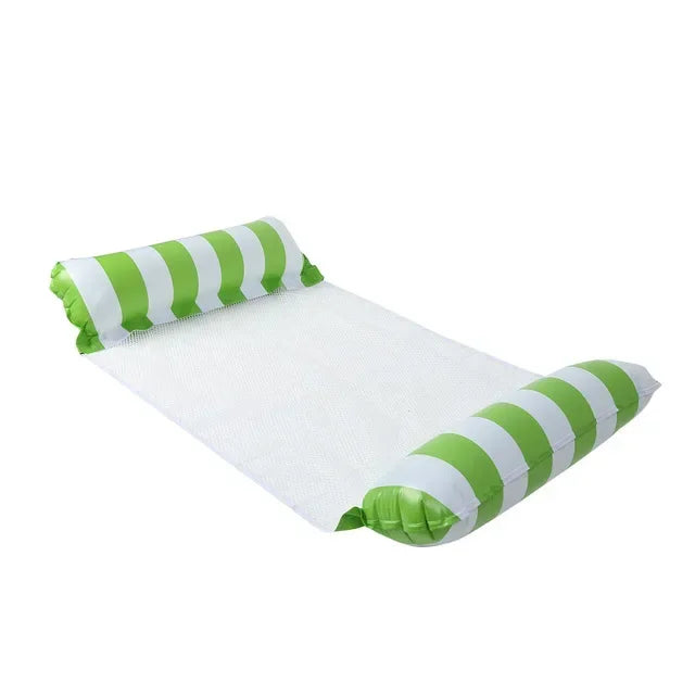 New Water Hammock Recliner Inflatable Floating Swimming Mattress Sea Swimming Ring Pool Party Toy Lounge Bed For Swimming