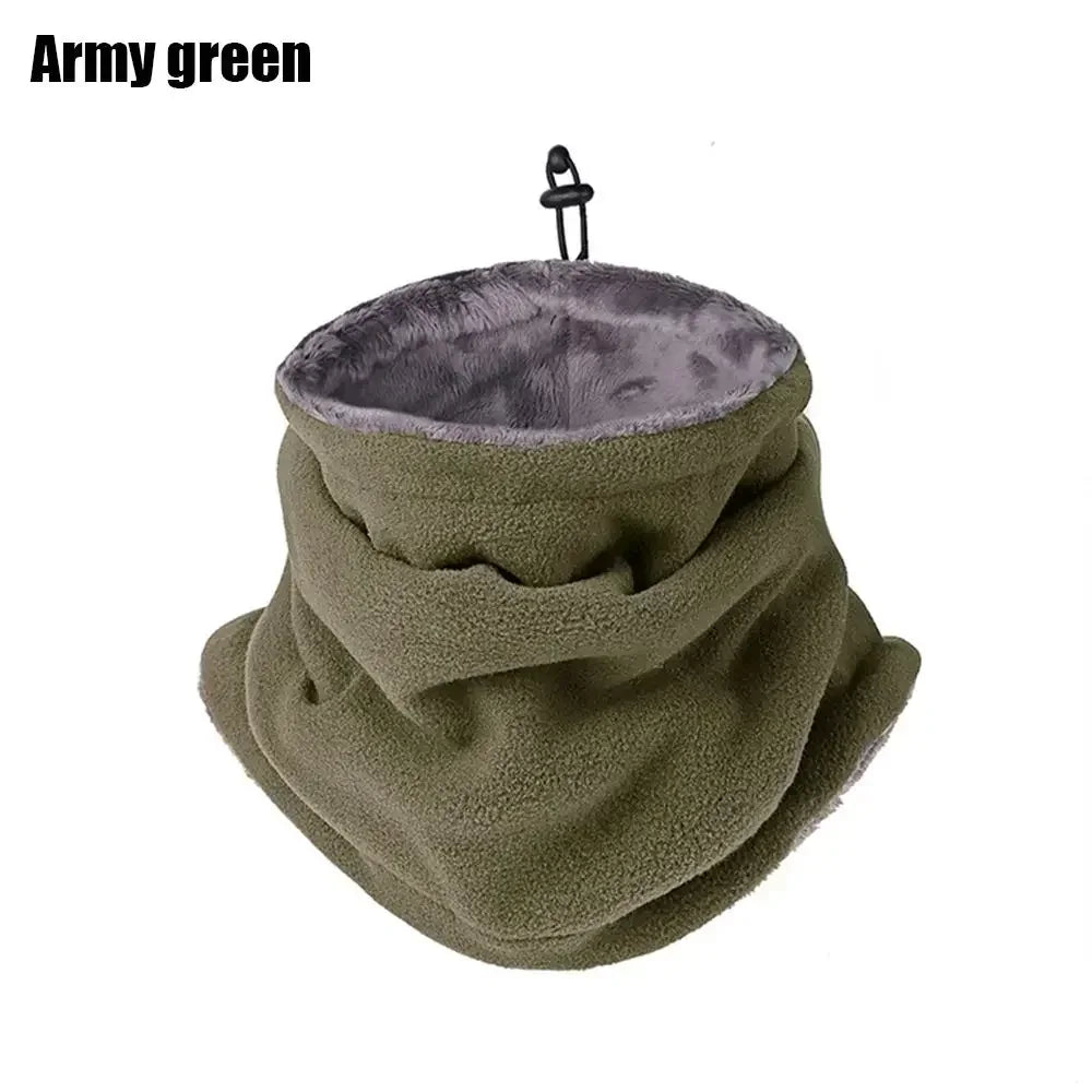Winter Neck Warmer Thermal Fleece Ski Mask Thick Tube Gaiter Face Scarf Windproof Men Women Bandana Cycling Outdoor Headband