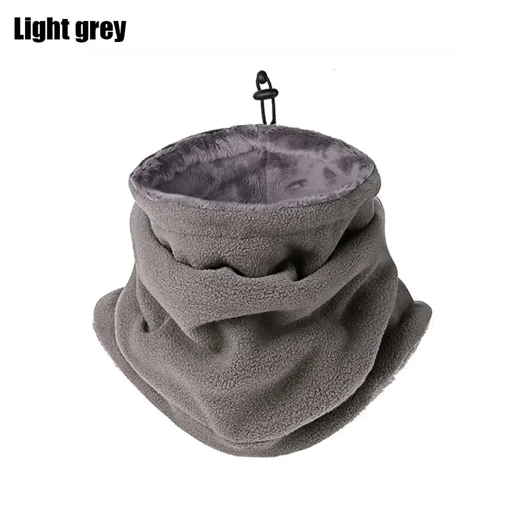 Winter Neck Warmer Thermal Fleece Ski Mask Thick Tube Gaiter Face Scarf Windproof Men Women Bandana Cycling Outdoor Headband