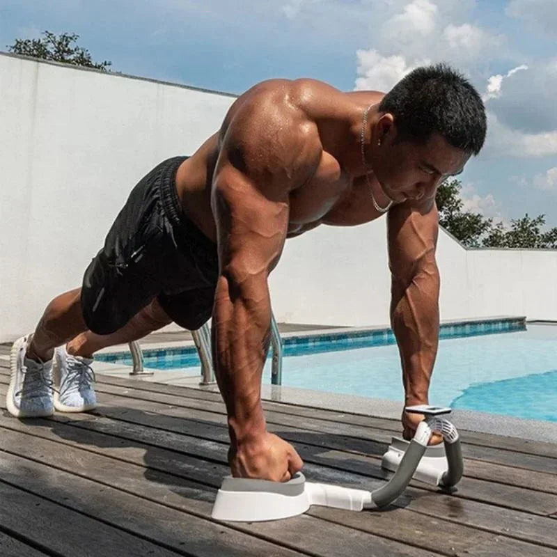 Push-ups Device with Adjustable Angle and Timing LCD