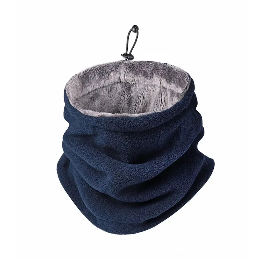 Winter Neck Warmer Thermal Fleece Ski Mask Thick Tube Gaiter Face Scarf Windproof Men Women Bandana Cycling Outdoor Headband