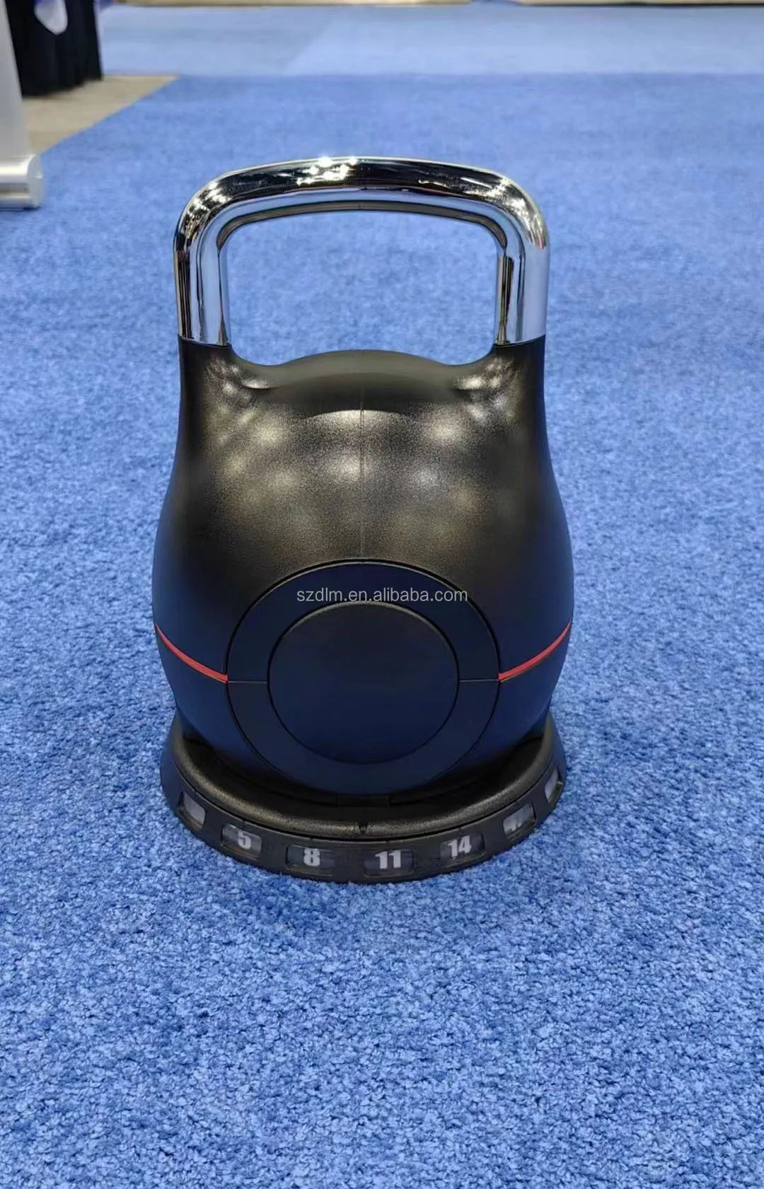 2-20 KG 7 in 1 Adjustable Kettlebell Grip for Dumbbel, Custom Logo OEM 7 in 1 Kettlebell With Adjustable Weights 20Kg 44Lb
