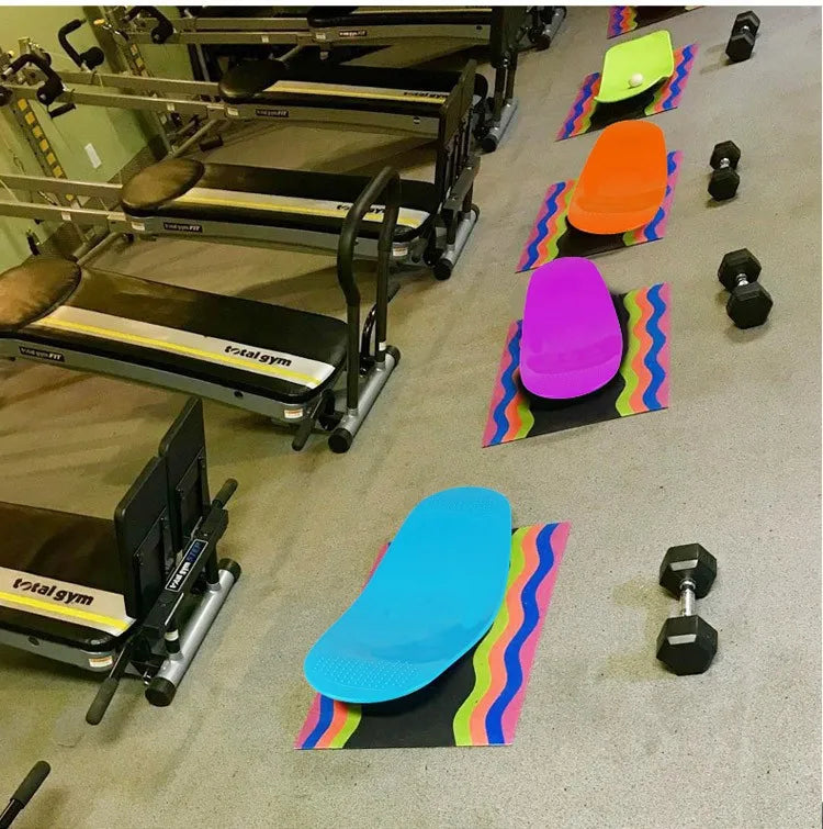 Fitness Twister Balance Board Trainer Aerobic Indoor Exercise Simply Fit Wobble Board Yoga Balance Home Fitness Board new