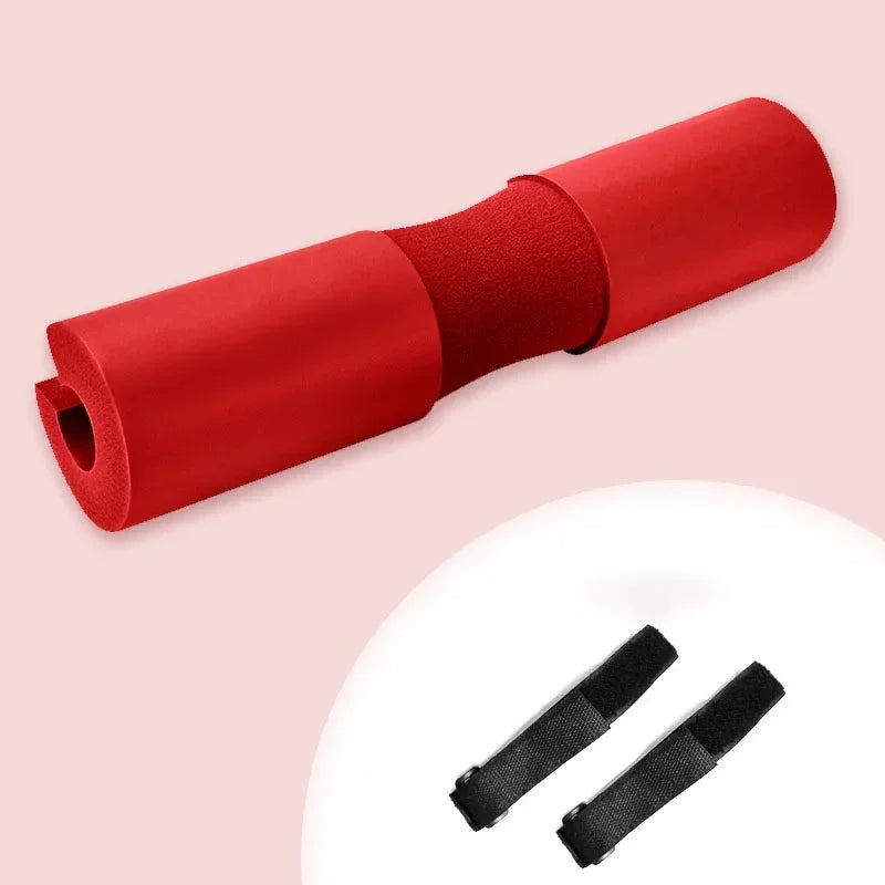 Fitness Weightlifting Squat Foam Neck Guard Barbell Sleeve Sports Dumbbell Bar Shoulder Back Protective Pad With Strap For Gym