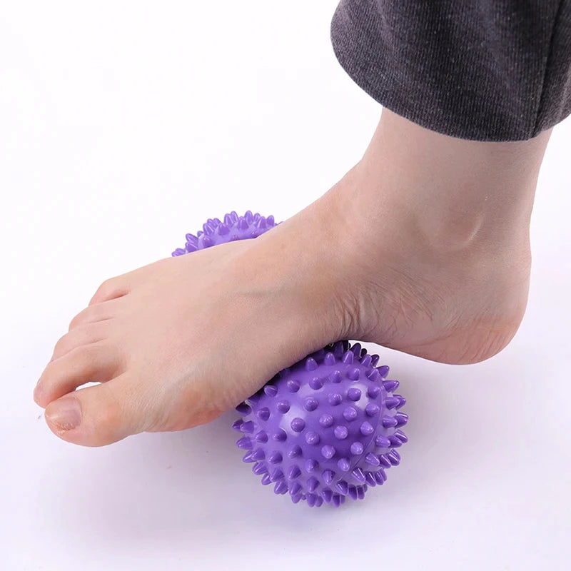 Peanut Massage Ball Foot Massage Fasciitis Acupoint Relief Active Back Foot Arch Pain Muscle Relaxation Yoga Exercise Fitness