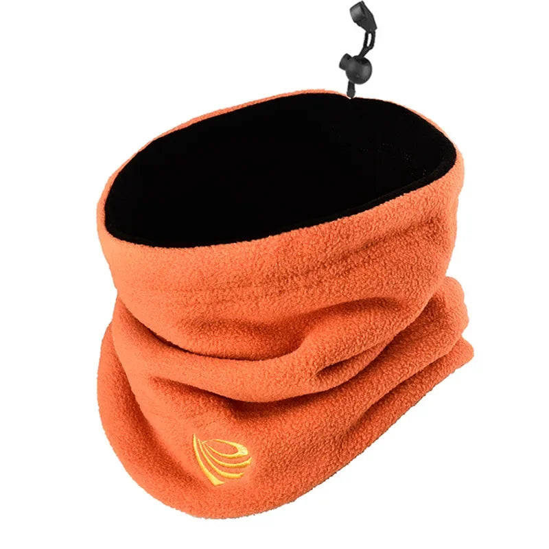 Winter Neck Warmer Thermal Fleece Ski Mask Thick Tube Gaiter Face Scarf Windproof Men Women Bandana Cycling Outdoor Headband