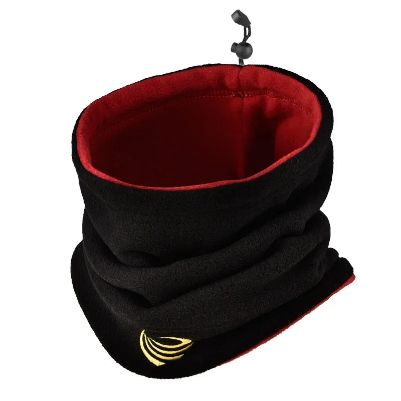 Winter Neck Warmer Thermal Fleece Ski Mask Thick Tube Gaiter Face Scarf Windproof Men Women Bandana Cycling Outdoor Headband