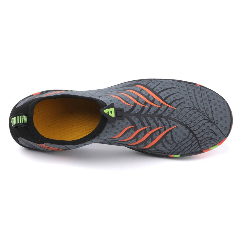 Mens Water Shoes Unisex Beach Sneaker Man Quick-Dry Aqua Socks Pool Shoes Wading Aerobics Barefoot Shoes