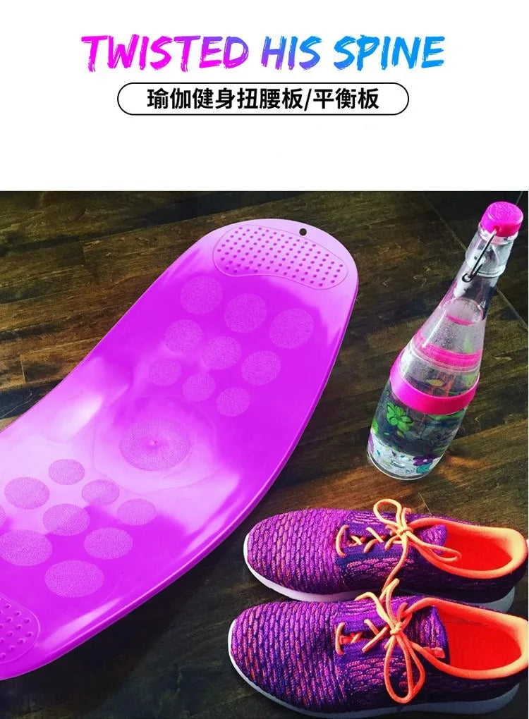 Fitness Twister Balance Board Trainer Aerobic Indoor Exercise Simply Fit Wobble Board Yoga Balance Home Fitness Board new