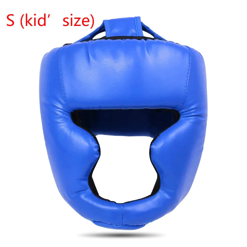 Kids Boxing Headgear Men Women Karate Muay Thai Head Protector Boxing Safety Helmet MMA Fighting Adult Child Taekwondo Equipment