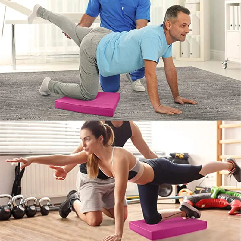 Soft Balance Pad TPE Yoga Mat Foam Exercise Pad Thick Balance Cushion Fitness Yoga Pilates Balance Board for Physical Therapy