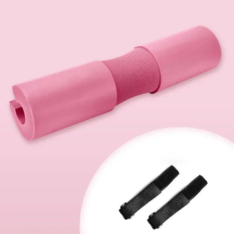 Fitness Weightlifting Squat Foam Neck Guard Barbell Sleeve Sports Dumbbell Bar Shoulder Back Protective Pad With Strap For Gym