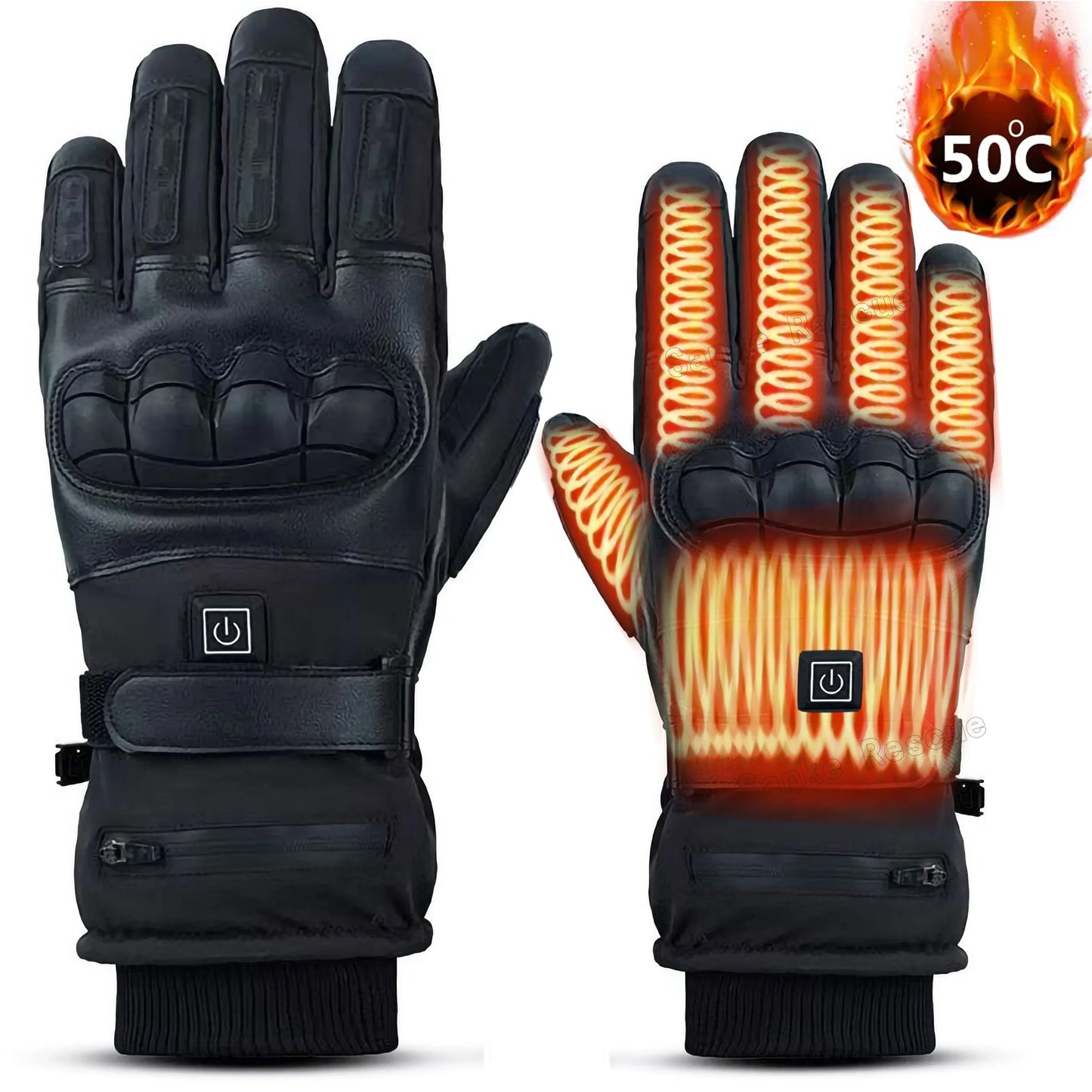 heated Tatical Glove Motorcycle Gloves Man Bicycle Supplies for You Automobiles and Motorcycles Bike Accessories Men's Cycling