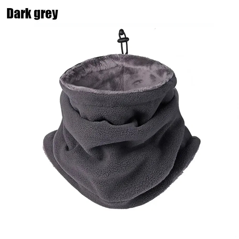 Winter Neck Warmer Thermal Fleece Ski Mask Thick Tube Gaiter Face Scarf Windproof Men Women Bandana Cycling Outdoor Headband