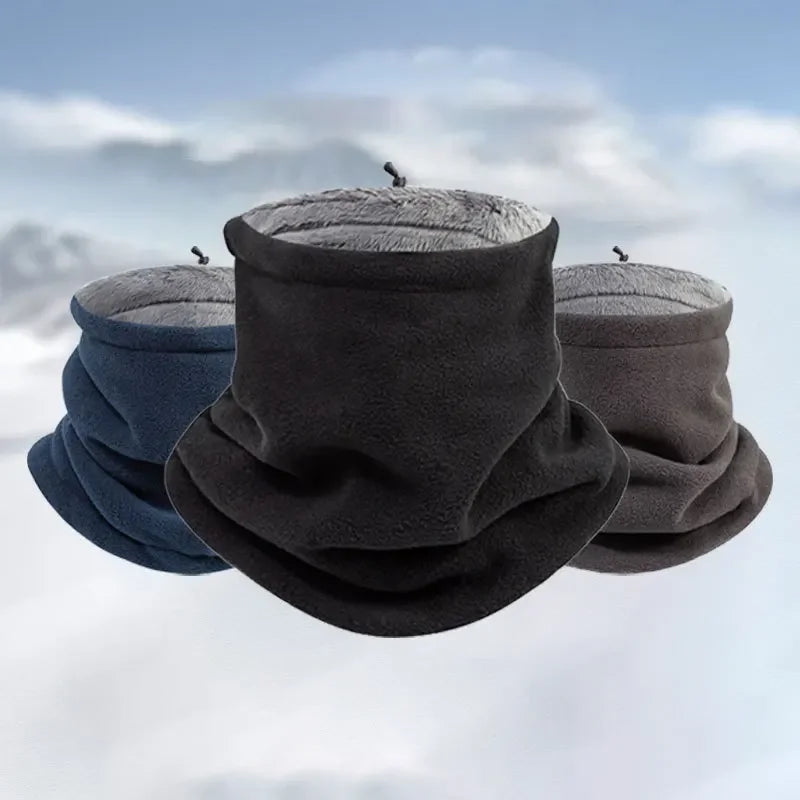 Winter Neck Warmer Thermal Fleece Ski Mask Thick Tube Gaiter Face Scarf Windproof Men Women Bandana Cycling Outdoor Headband