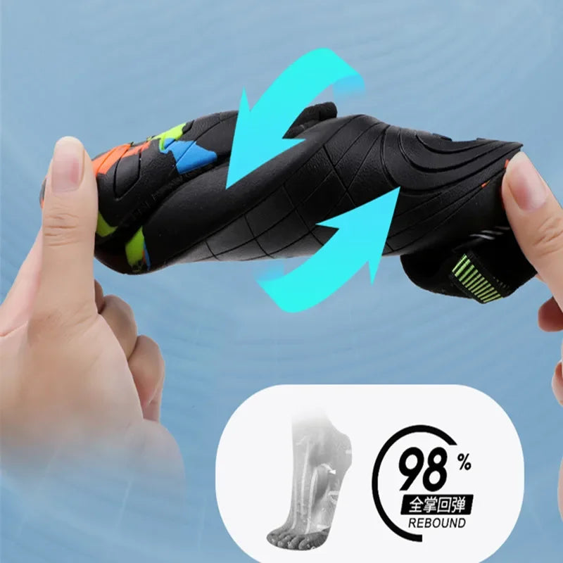 Mens Water Shoes Unisex Beach Sneaker Man Quick-Dry Aqua Socks Pool Shoes Wading Aerobics Barefoot Shoes