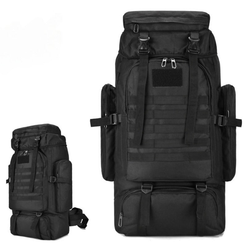 19.81gal Outdoor Hiking Camouflage Mountaineering Backpack With Large Capacity Sport Fitness Bag Gym Bag Halloween Black Friday Christmas Thanksgiving Gift - Deni Sport Health