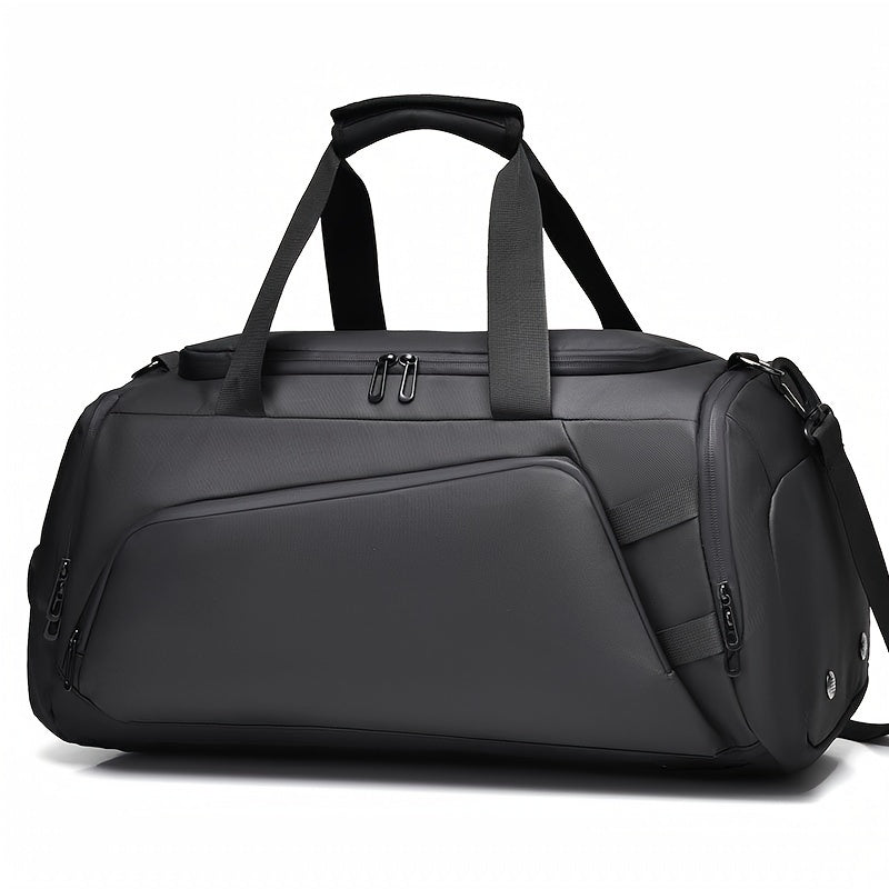 Portable Overnight Duffel Bag Unisex Sport Fitness Travel Gym Bags With Shoe Compartment Suit Case Travelling Bags backpack - Deni Sport Health