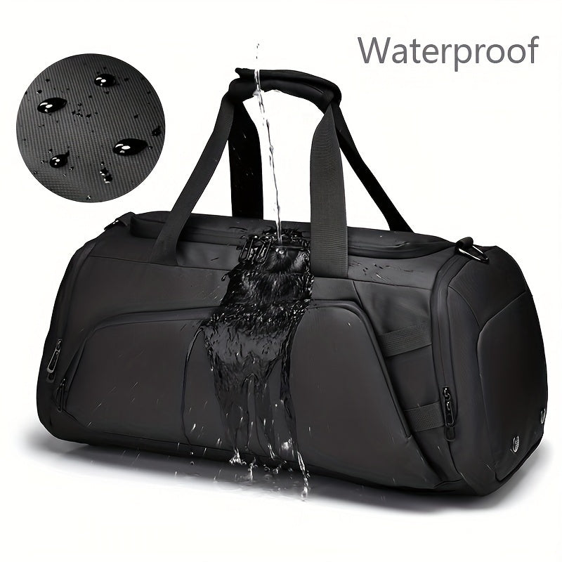 Portable Overnight Duffel Bag Unisex Sport Fitness Travel Gym Bags With Shoe Compartment Suit Case Travelling Bags backpack - Deni Sport Health