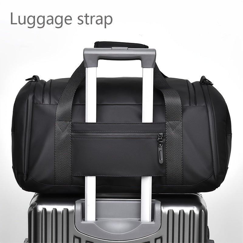 Portable Overnight Duffel Bag Unisex Sport Fitness Travel Gym Bags With Shoe Compartment Suit Case Travelling Bags backpack - Deni Sport Health