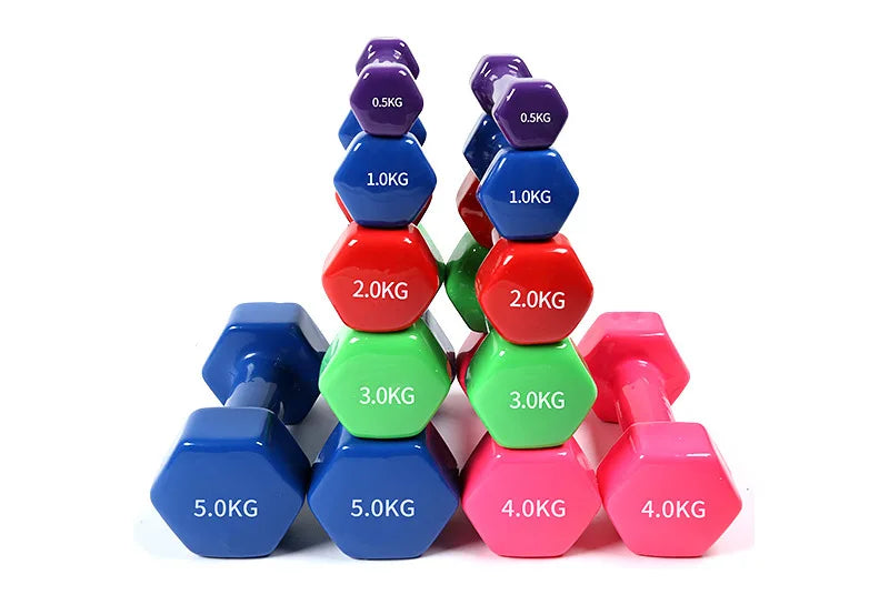 2kg 2.5kg 3kg Fitness Dumbbell Set Non-Slip Dumbbells Men and Women Exercise Sport Weights Body Building Equipment 2023