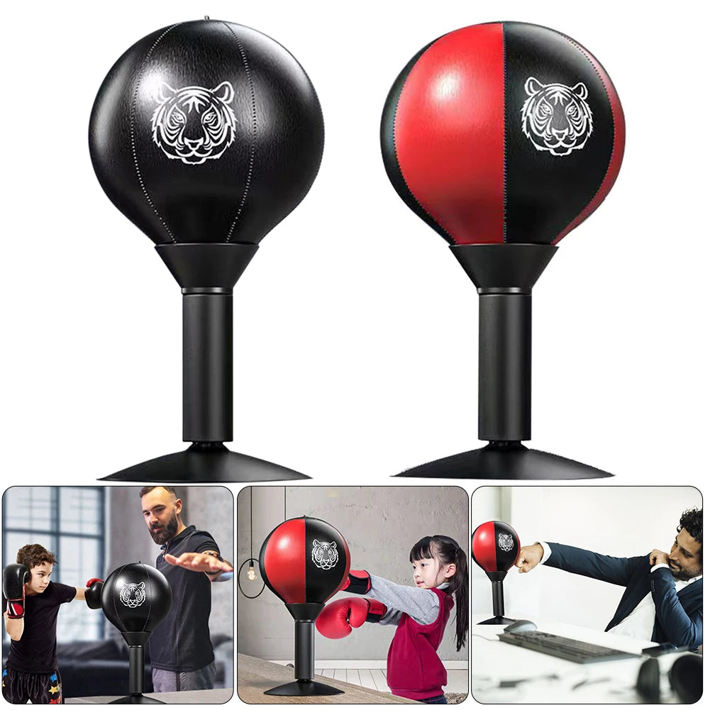 Desktop Punching Bag with Suction Cup Boxing Bag Free Standing Tabletop Boxing Punch Ball Funny Toys for Stress Relief Sandbag