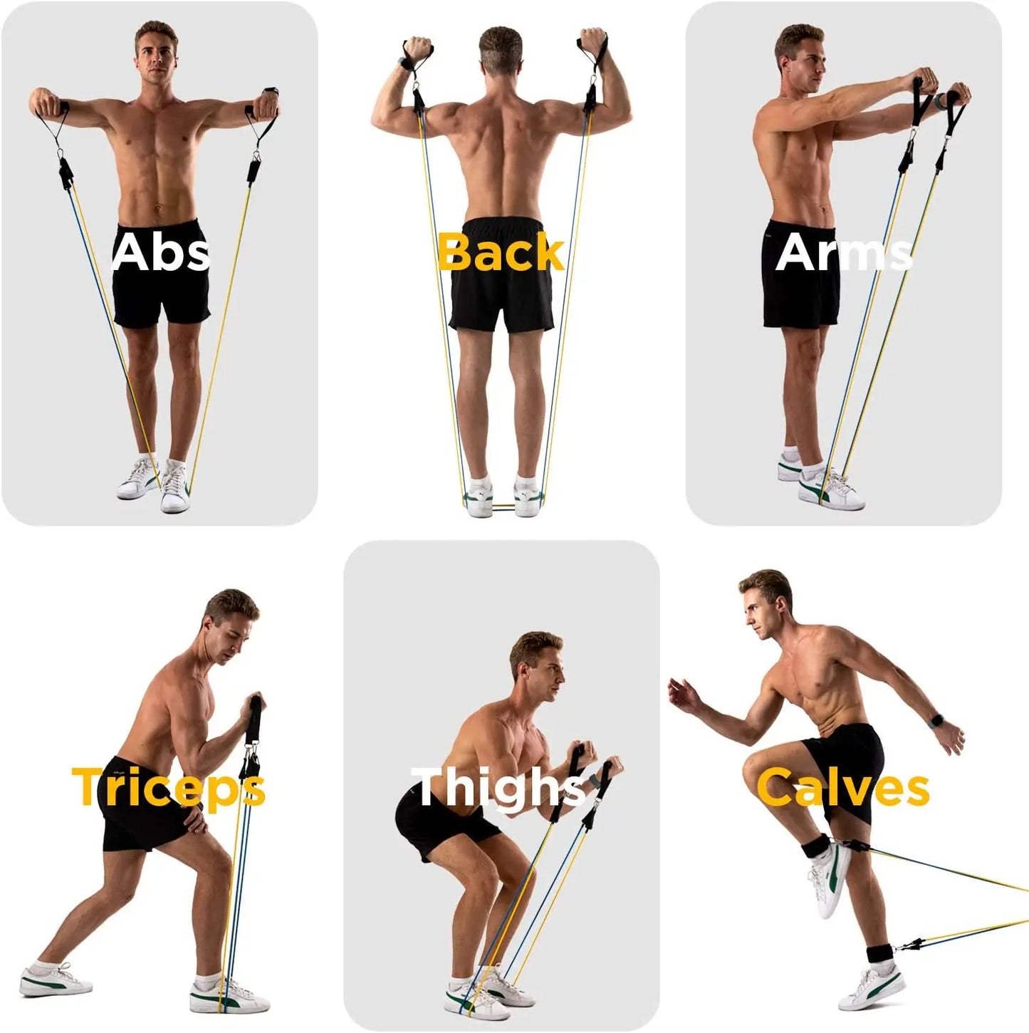 Resistance Bands with Handles