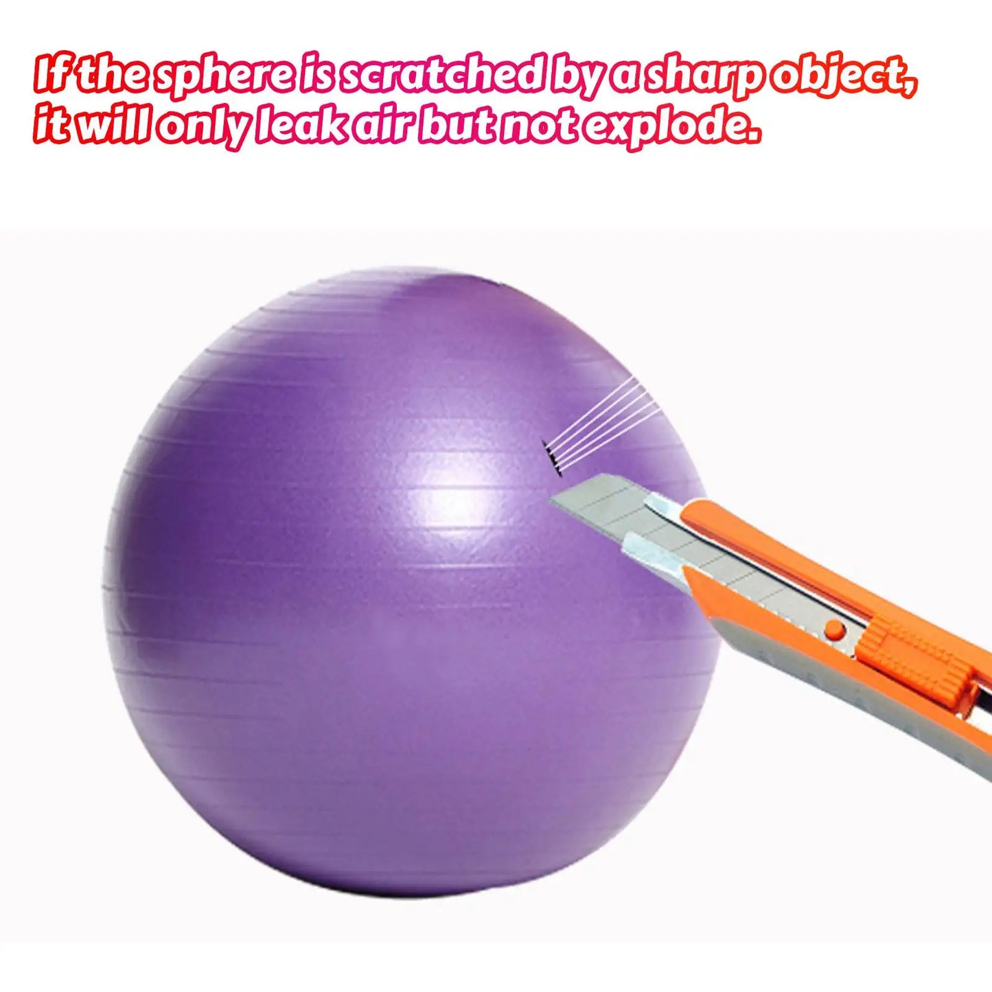 Pilates Ball Explosion-proof Yoga Core Ball 45/85cm Balance Ball for Gym Fitness Exercise Stability Pilates Equipment