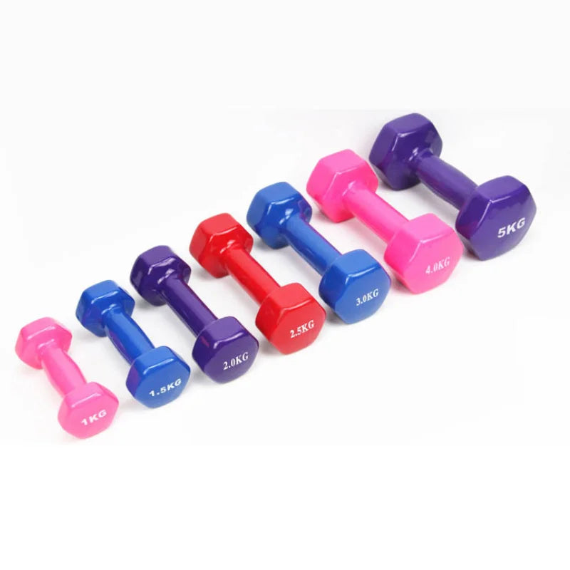 2kg 2.5kg 3kg Fitness Dumbbell Set Non-Slip Dumbbells Men and Women Exercise Sport Weights Body Building Equipment 2023