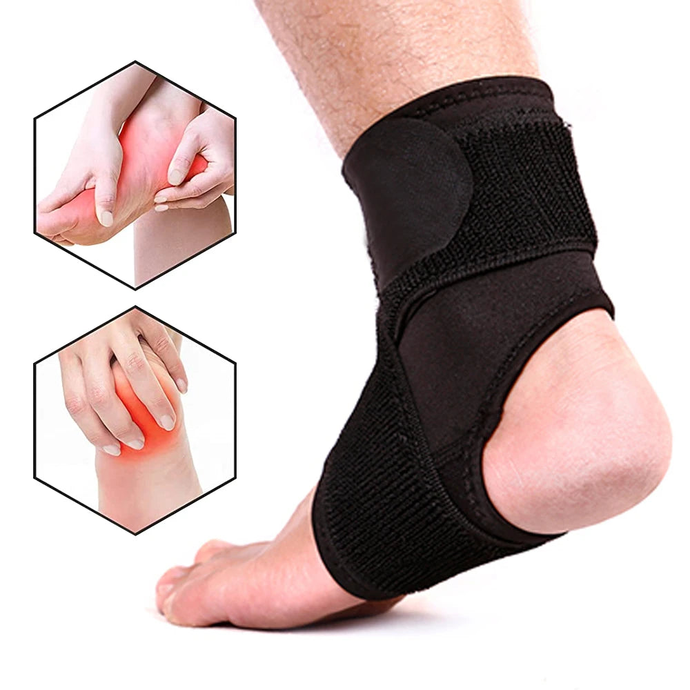 1Pcs Kids Children Ankle Brace Protector Adjustable Ankle Tendon Compression Brace Foot Support Stabilizer for Basketball Soccer