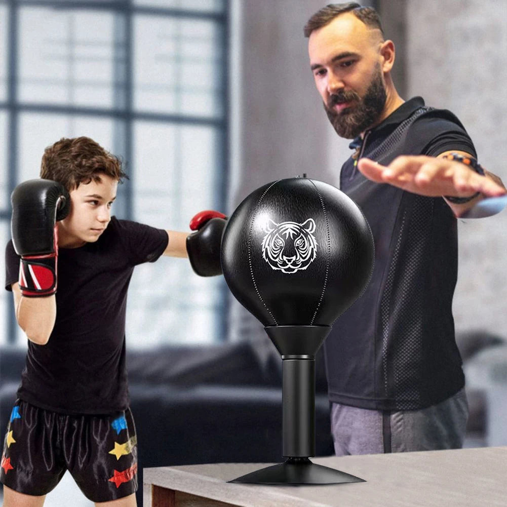 Desktop Punching Bag with Suction Cup Boxing Bag Free Standing Tabletop Boxing Punch Ball Funny Toys for Stress Relief Sandbag