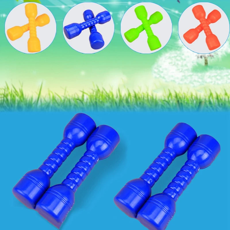 Non-slip Dumbbells for Children, Arm Muscles Training, Hand Weights for Fitness, Dance Gymnastics, Sensory Sports, 1Pair