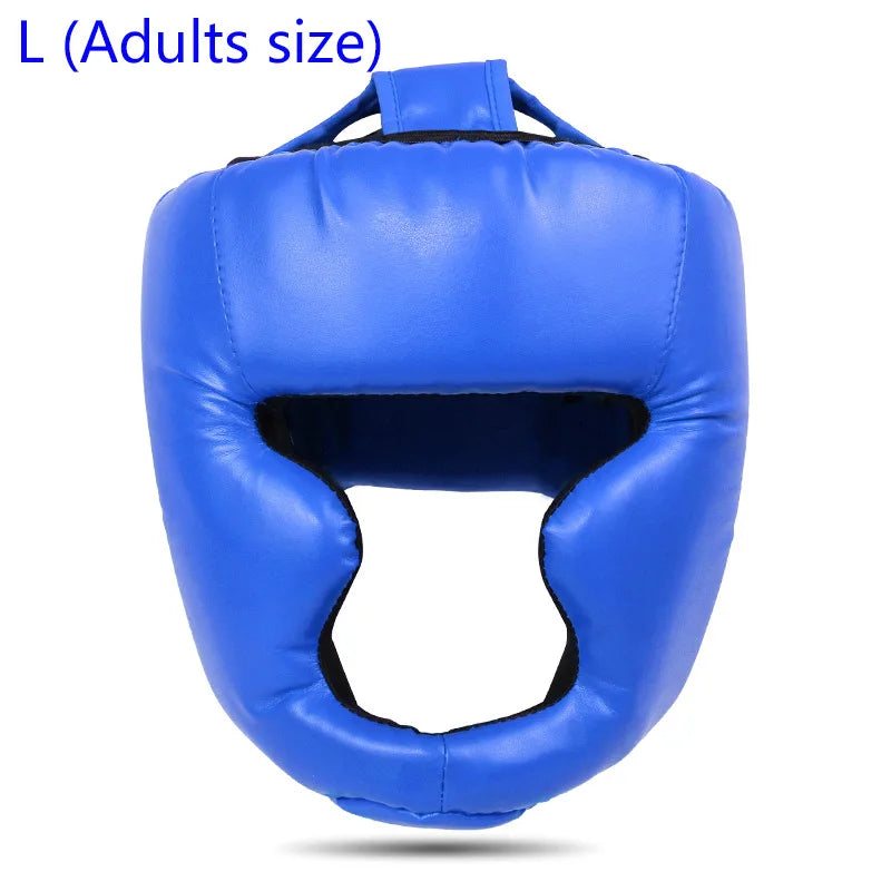 Kids Boxing Headgear Men Women Karate Muay Thai Head Protector Boxing Safety Helmet MMA Fighting Adult Child Taekwondo Equipment