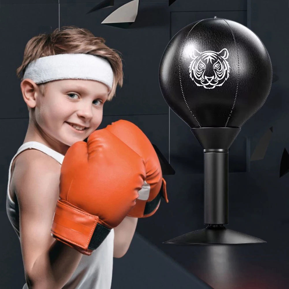 Desktop Punching Bag with Suction Cup Boxing Bag Free Standing Tabletop Boxing Punch Ball Funny Toys for Stress Relief Sandbag