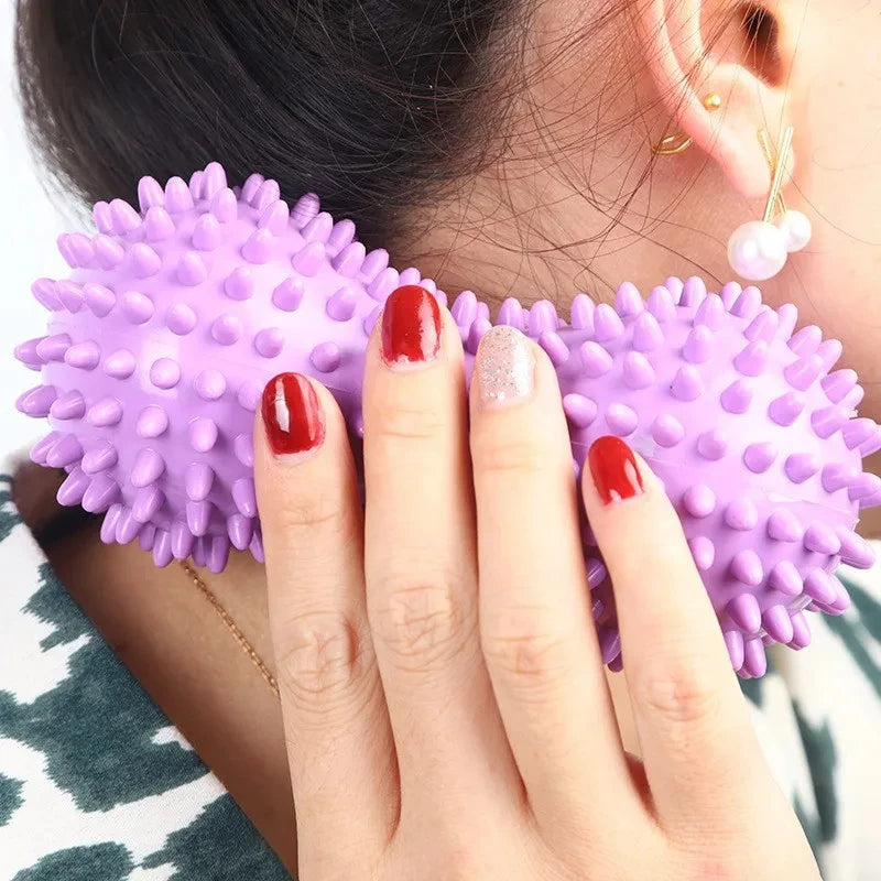 Peanut Massage Ball Foot Massage Fasciitis Acupoint Relief Active Back Foot Arch Pain Muscle Relaxation Yoga Exercise Fitness